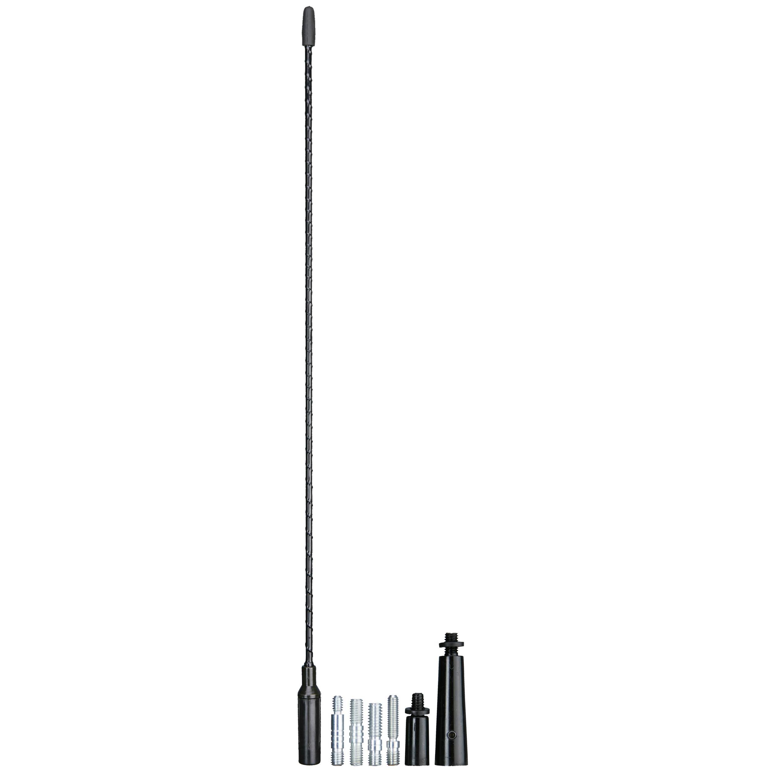 Wire Wound Black Fiberglass Replacement Mast
