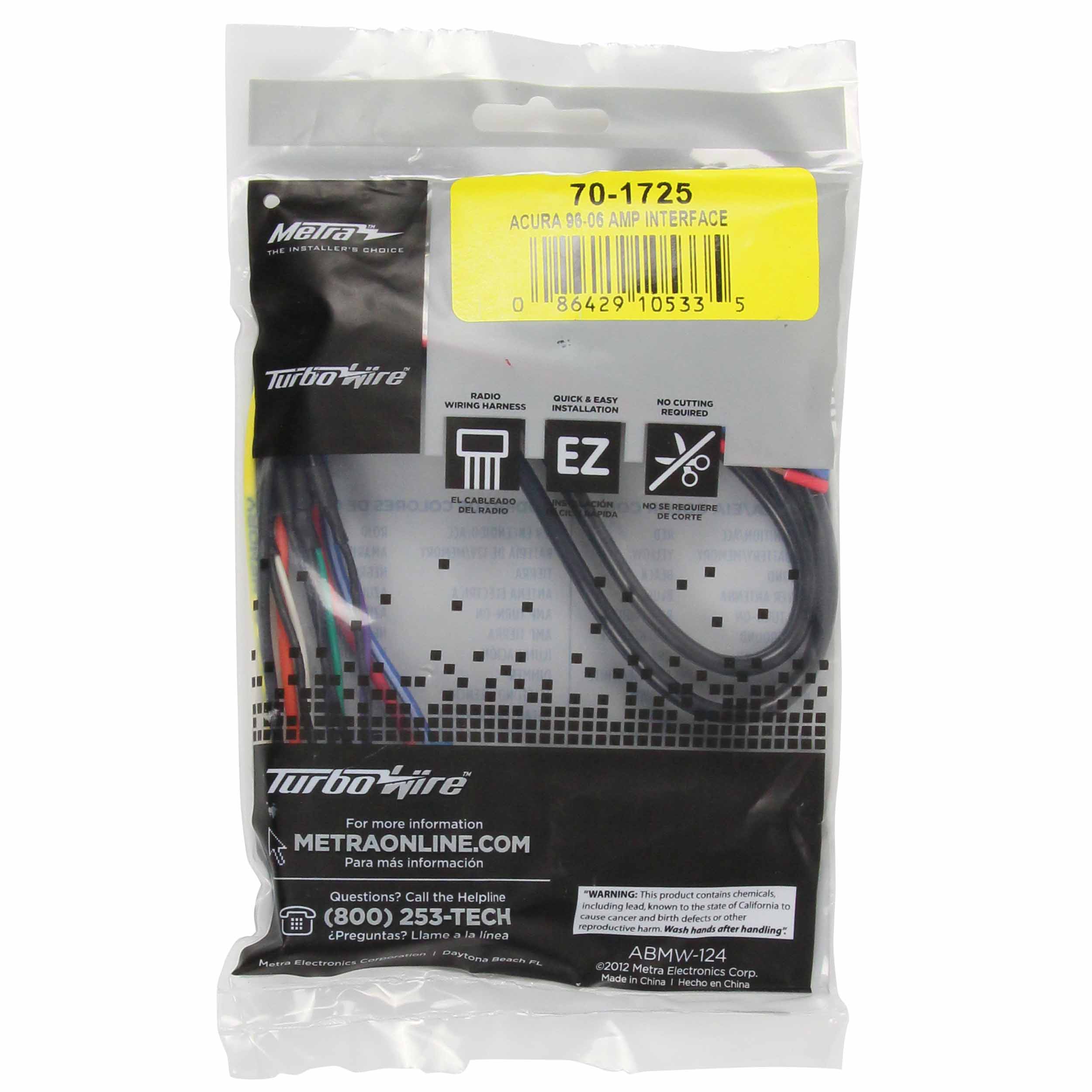 Amp Integration Harness - Fits Acura 2001-2006