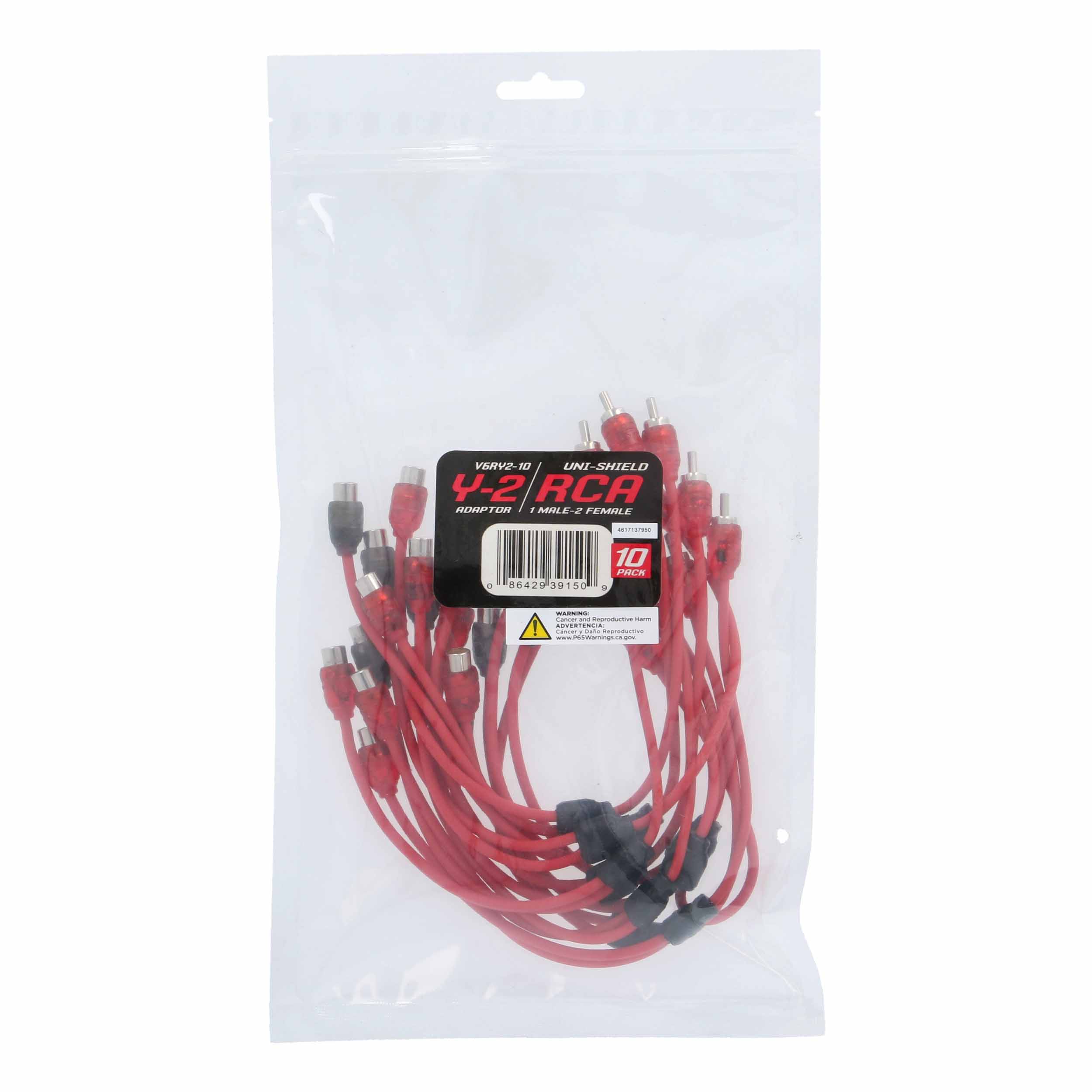 RCA v6 Series 2-Channel Audio Cable - 1M-2F