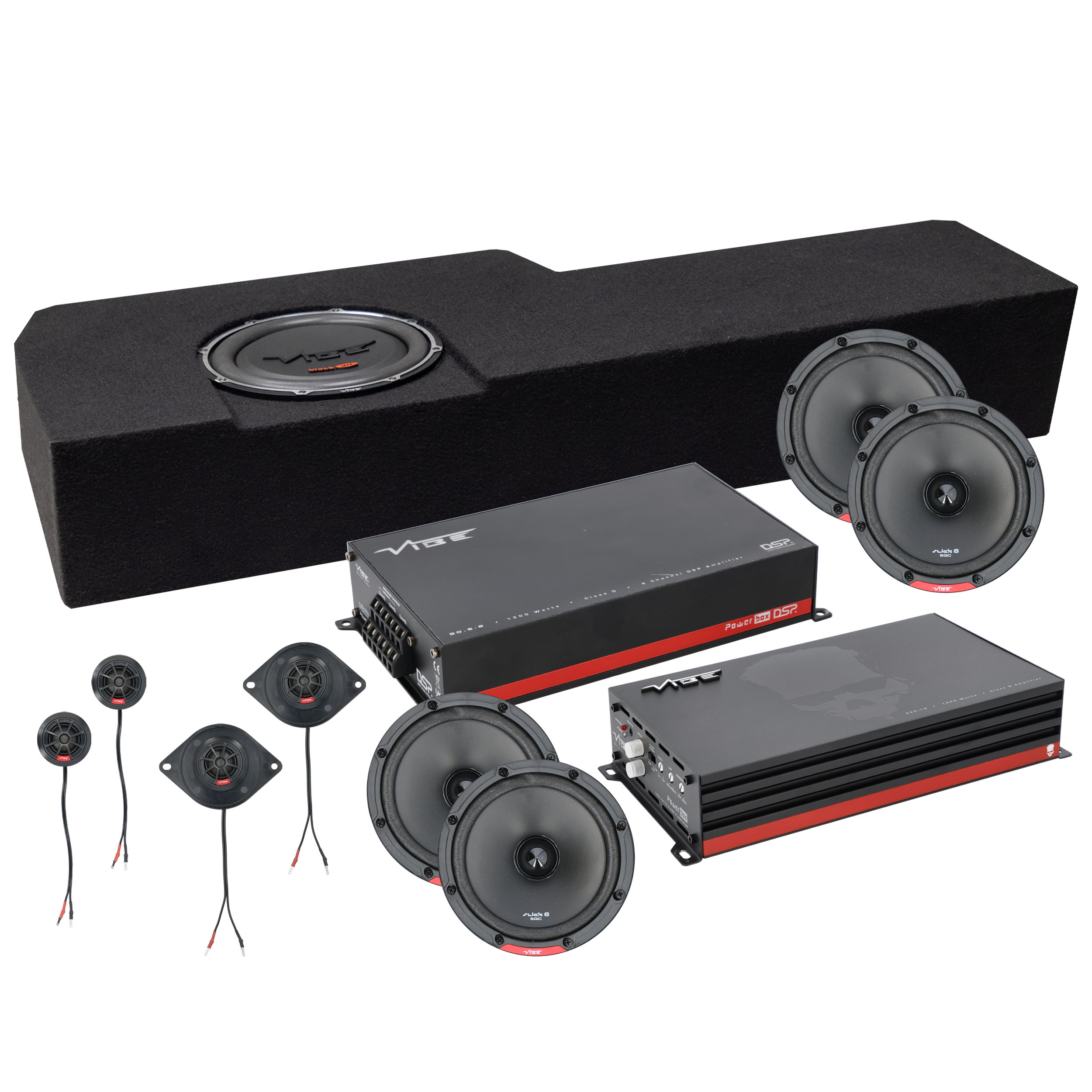 Audio Kit - Jeep® JT 2024-2025 (amplified)