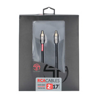 2 Channel 17 Ft RCA Cable