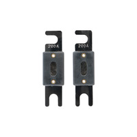 200 AMP ANL Fuses Nickel Plated - MID SERIES - 2 PK