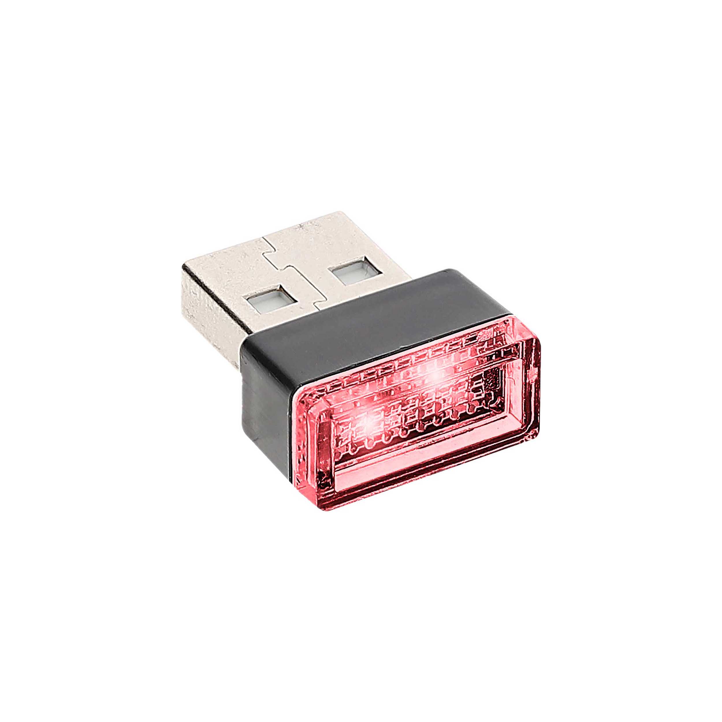 Daytona Lights USB-A Dongle Accent Lights (Red) - 2 Pack