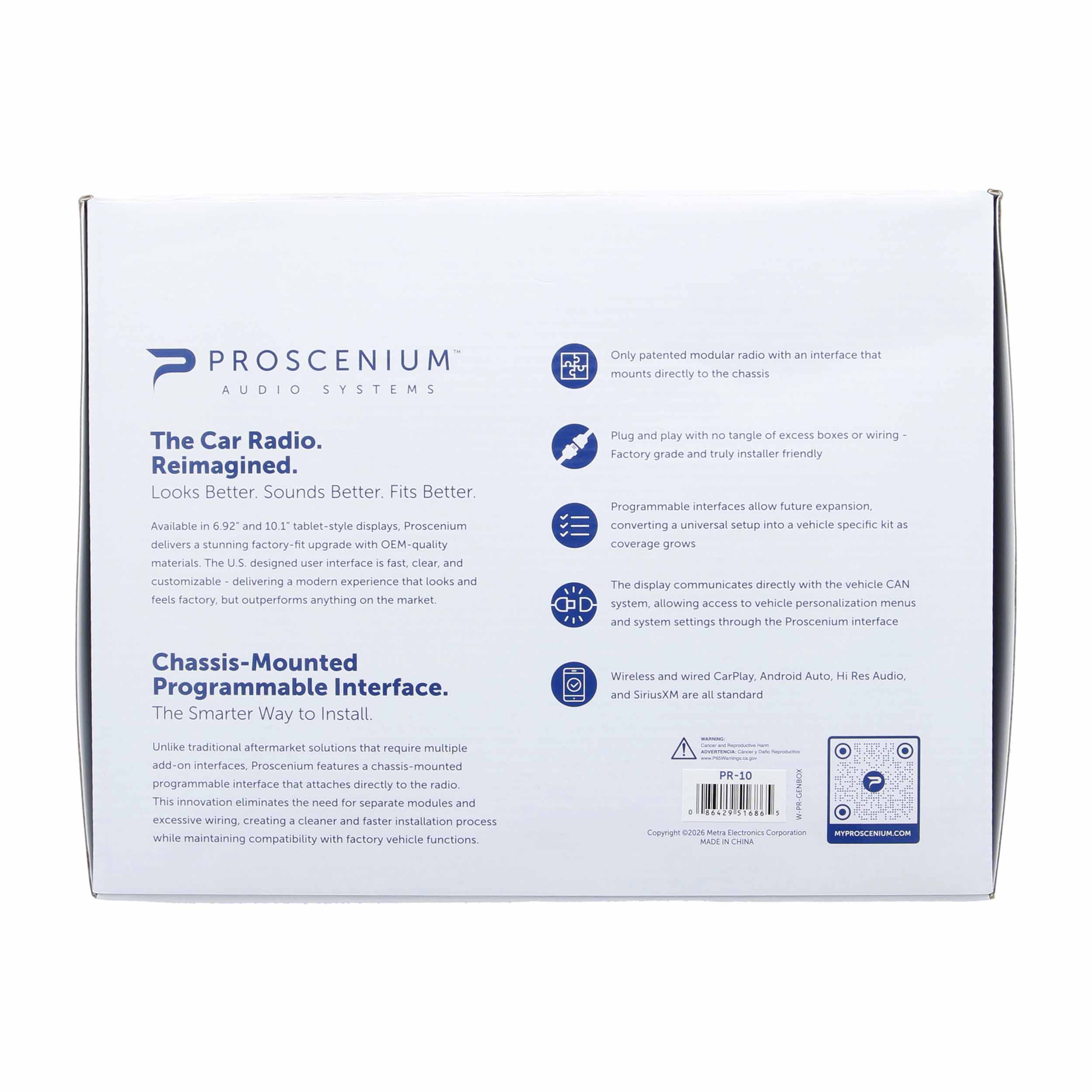 Proscenium® Modular Infotainment & Control Platform | 10.1"