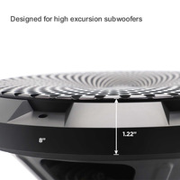 Speaker & Subwoofer Grille - 8-Inch