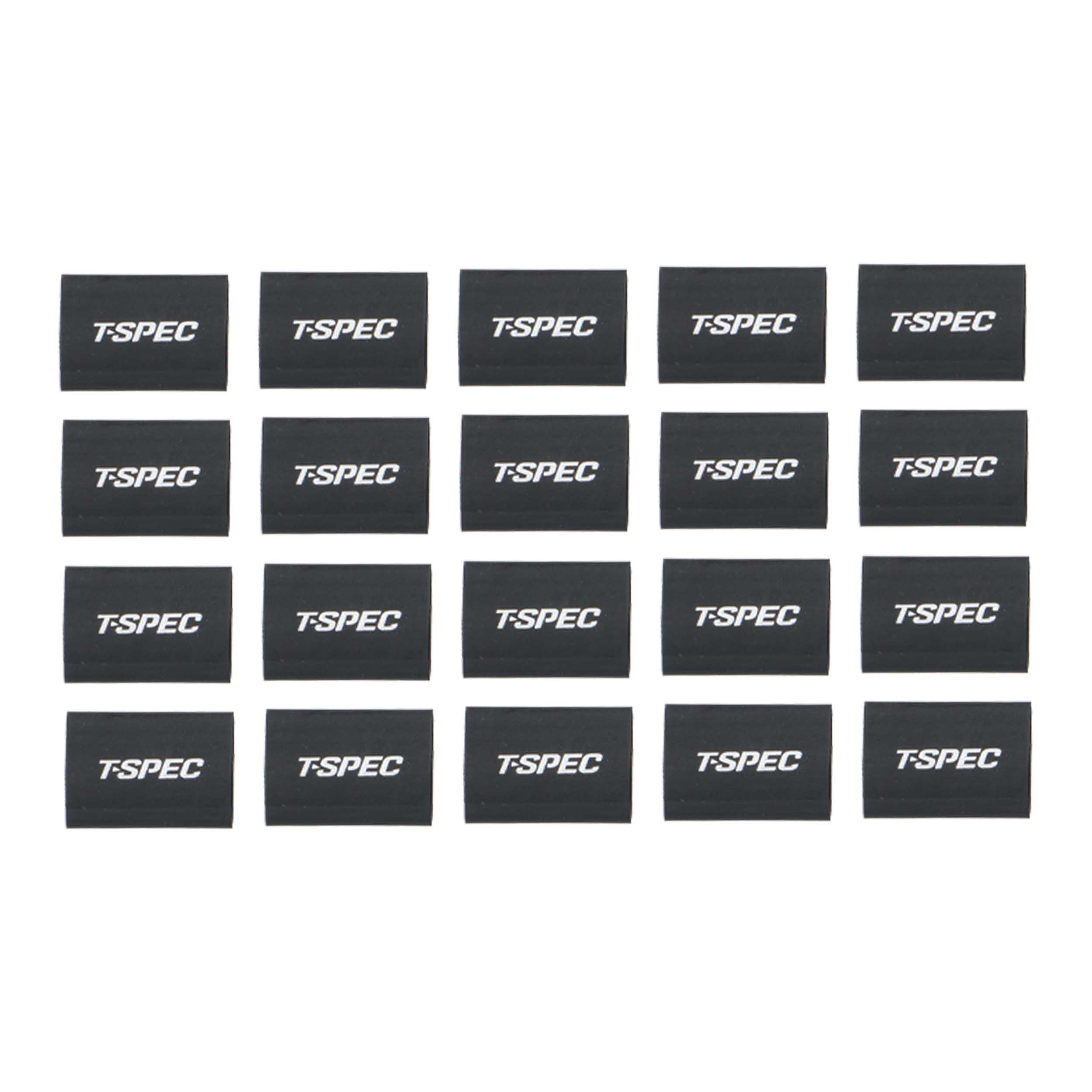 20-Piece 4GA Heat Shrink Labels - Refill Pack