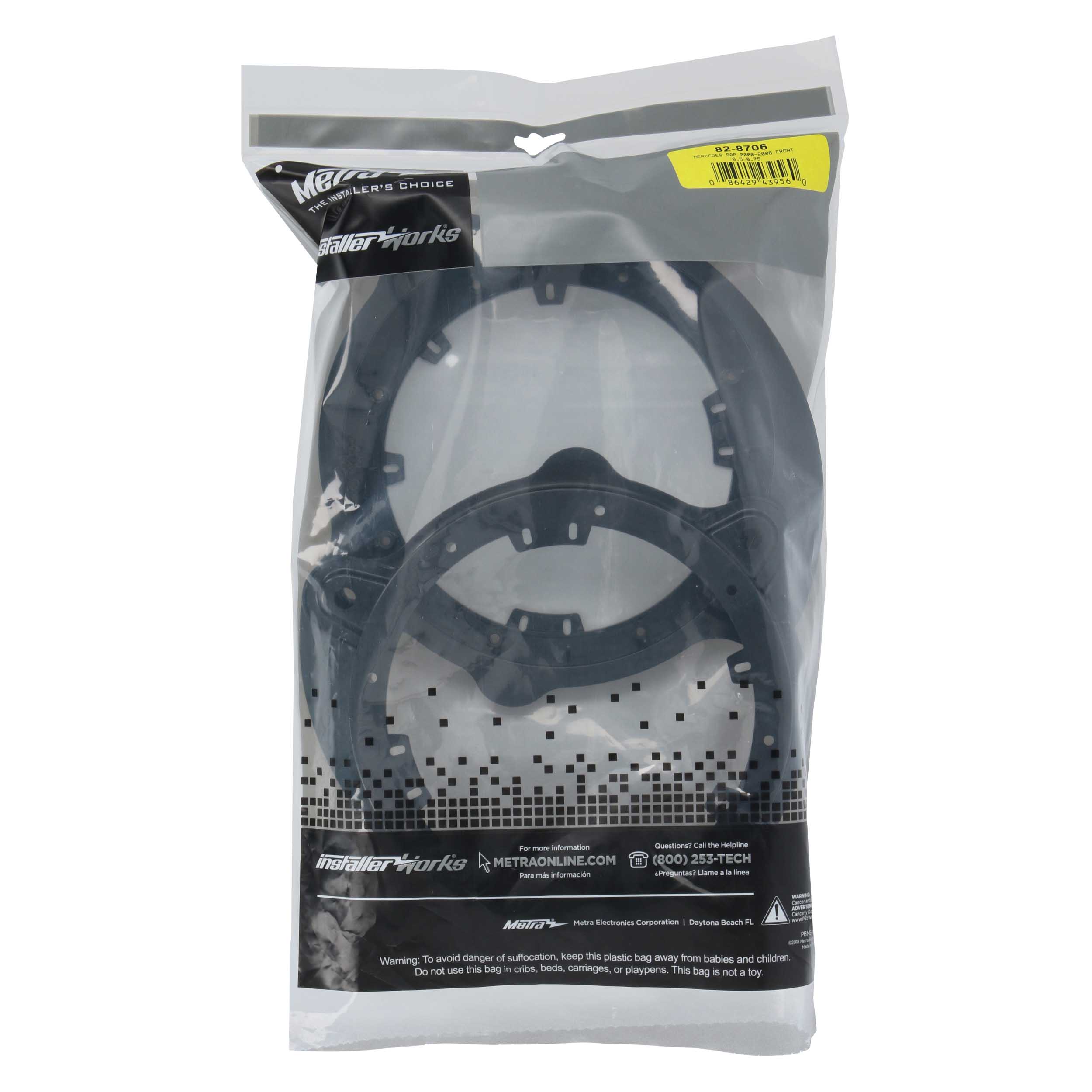 Mercedes 2000-2006 - 6.5" to 6.75" (Front)