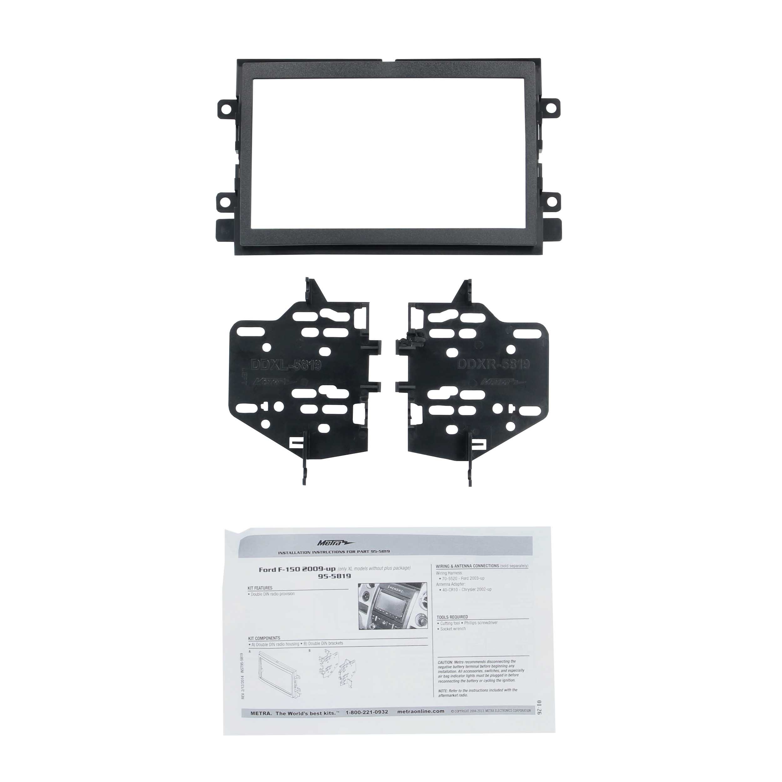 Ford F-150 2009-2014 (Base/XL models without Plus package)