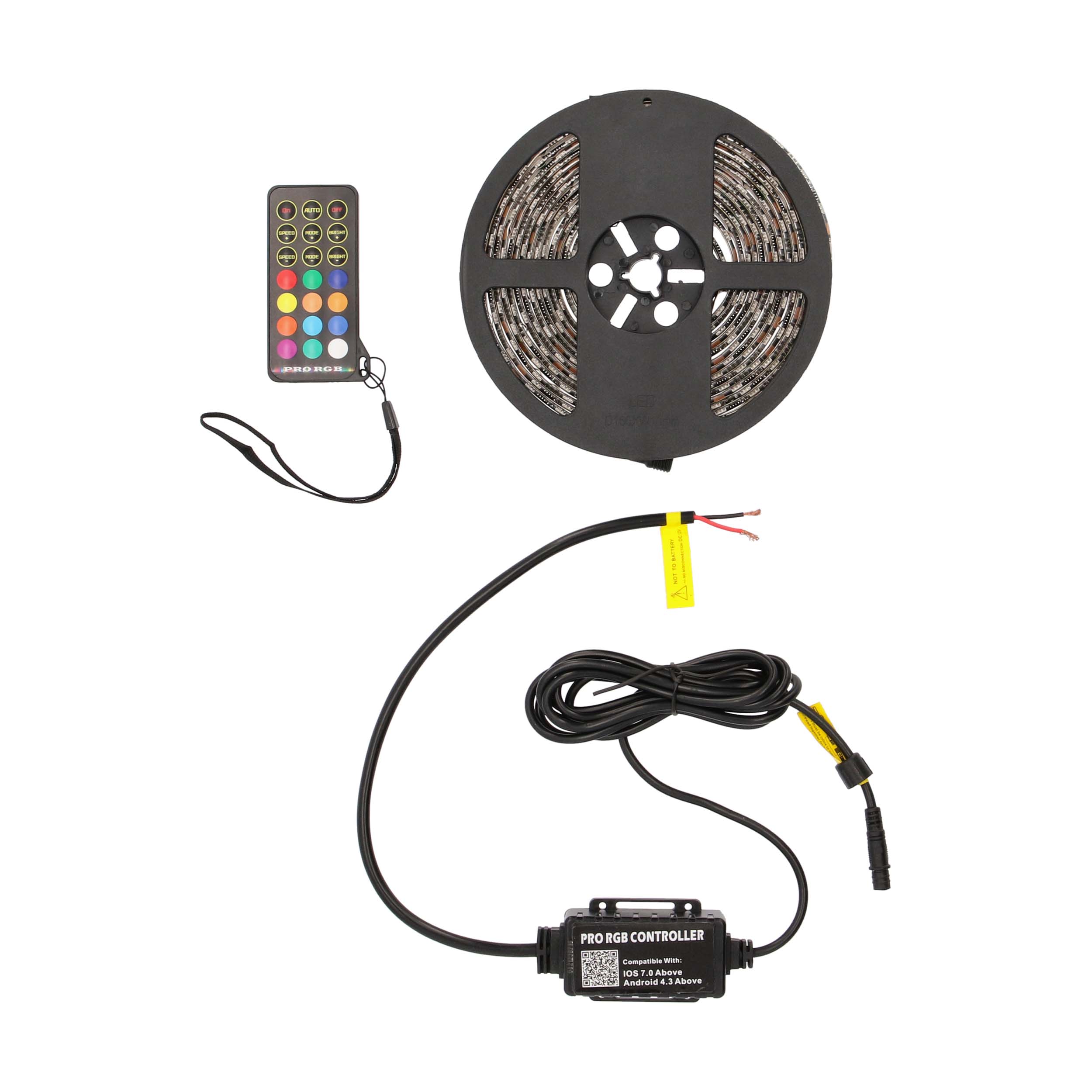 5-Meter Chasing LED Strip Light Kit