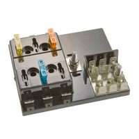 Fuseblock ATC with 6 Position with Grounding Pad