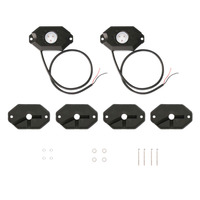 Daytona Lights Rock Lights (Red) - 2 Pack