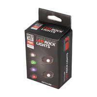Daytona Lights Rock Lights (Red) - 2 Pack