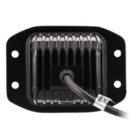 Blackout Flush Mount 3.5" Cube 4 LED Light - Flood