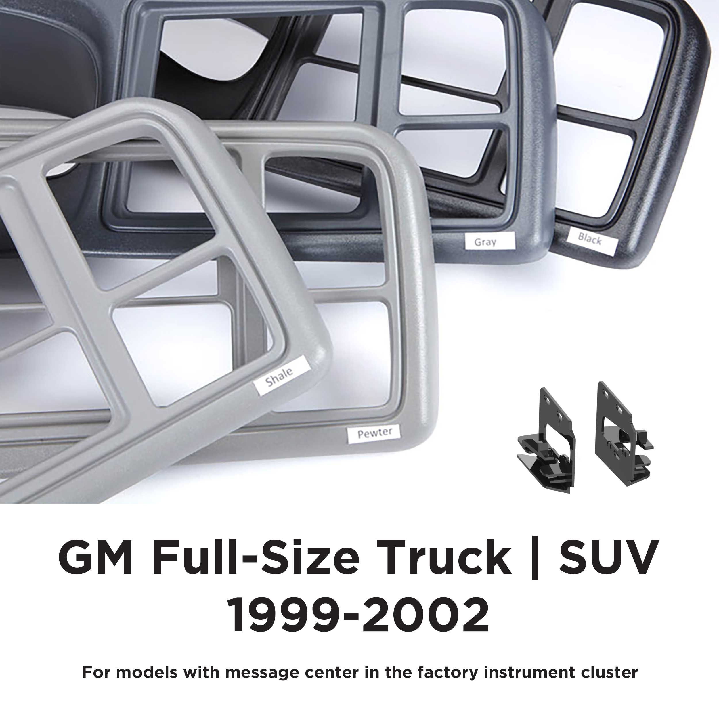 Dash Panel - GM Full-Size Truck | SUV 1999-2002 - Matte Black