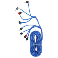 RCA 4-Channel Audio Cable - Mid Series 17 Feet