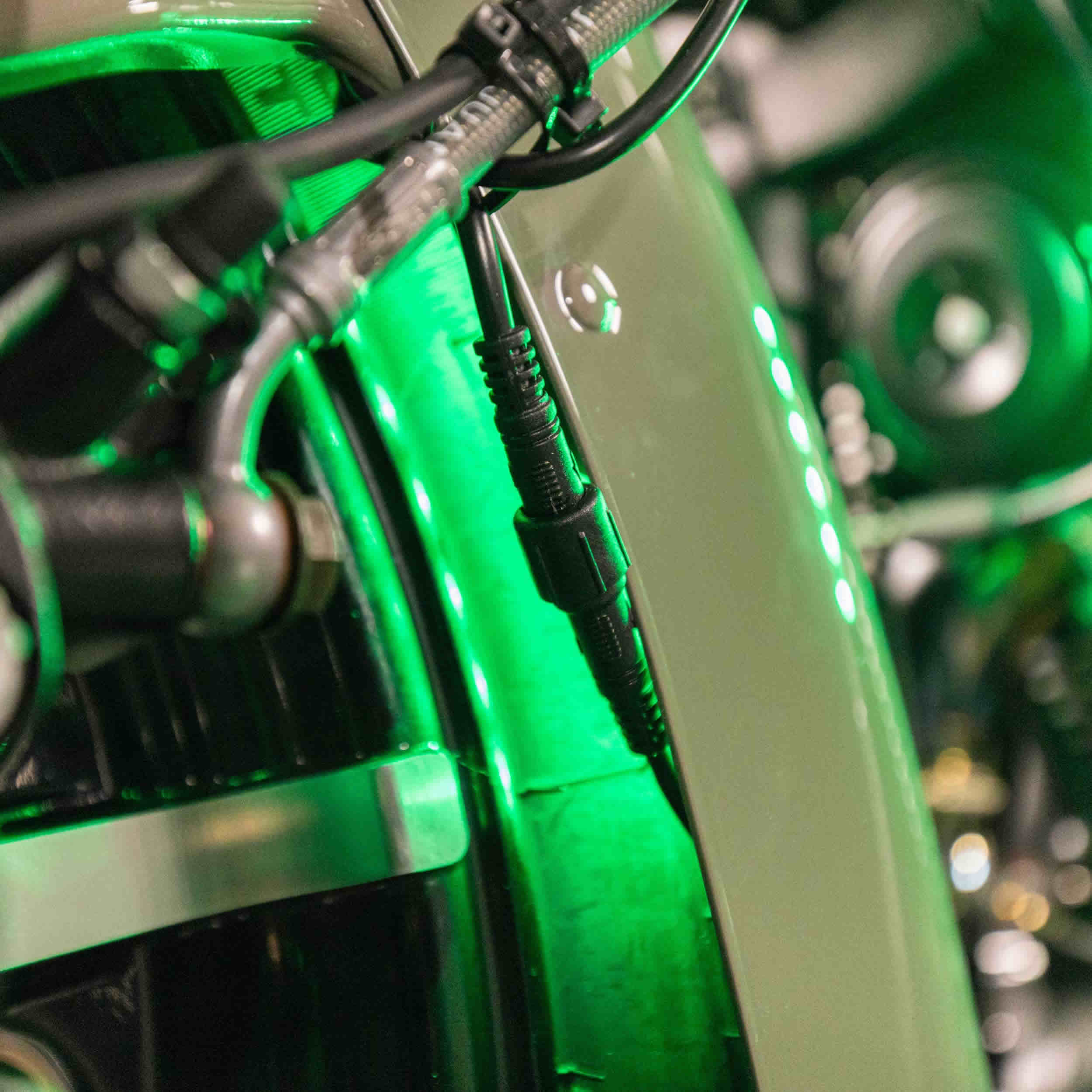 10-Piece Chasing LED Motorcycle Kit