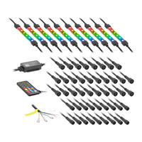 10-Piece Chasing LED Motorcycle Kit