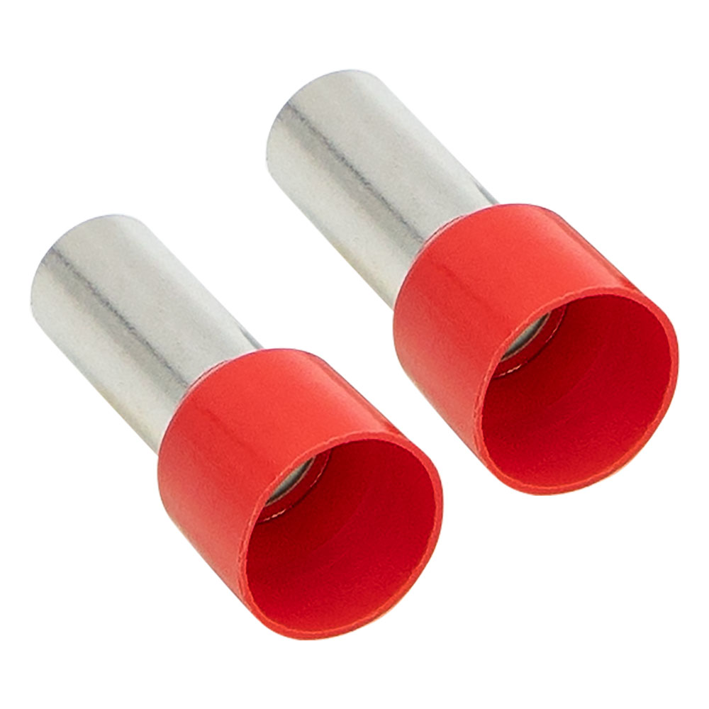 Ferrules - Red 4GA - 50 per Bag