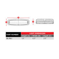 Daytona Lights Driving Lights - 20 LED (2PK)