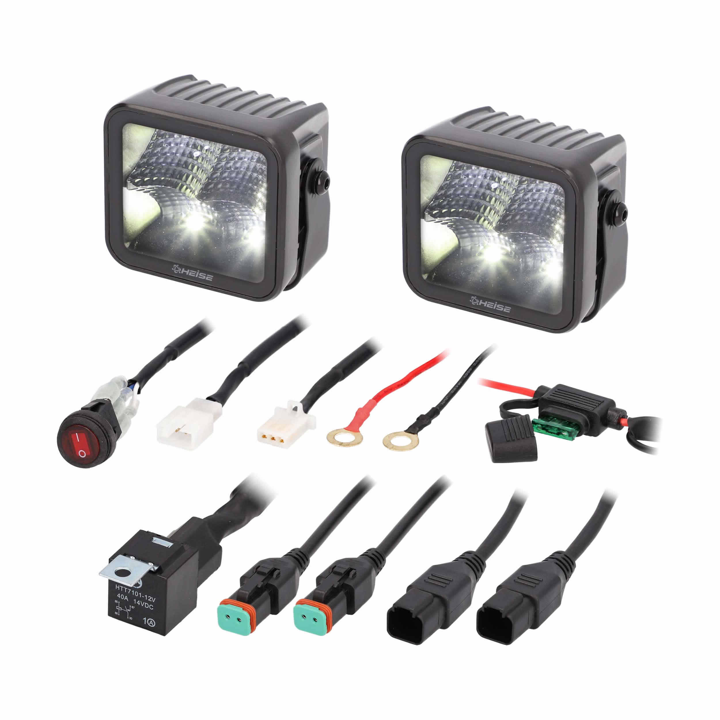 Blackout 3" - 4 LED Flood Cube - 2 Pack