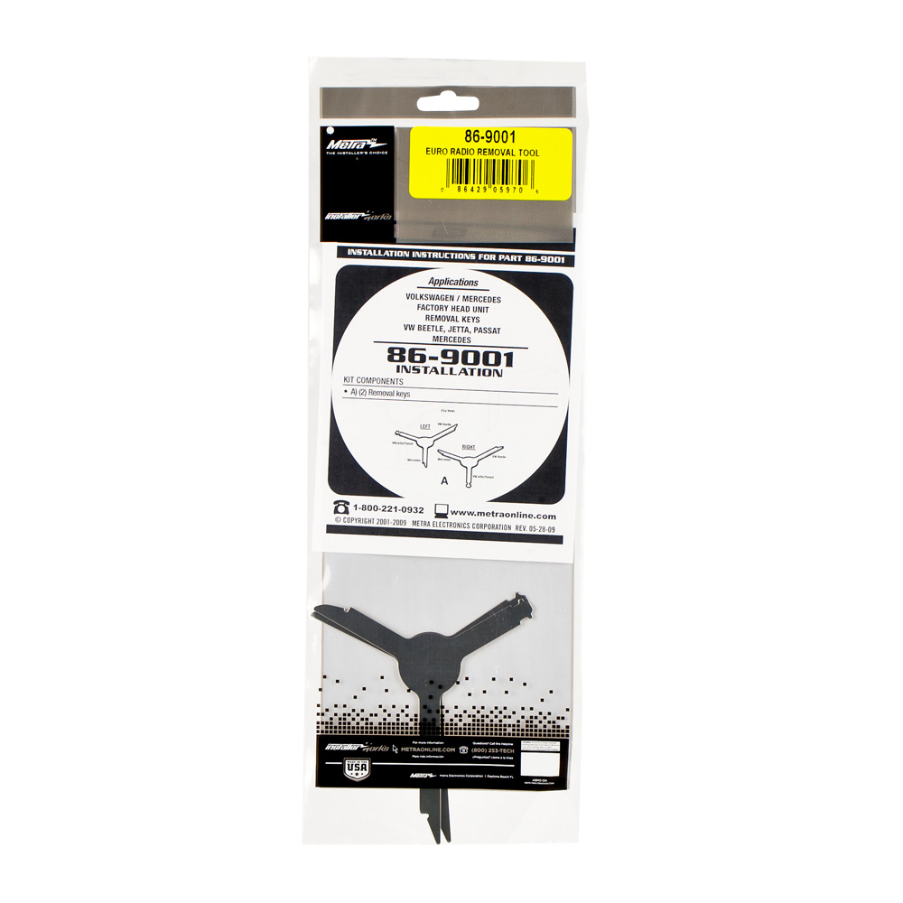 Radio Removal Tool - Volkswagen/Audi/Mercedes 1998-2006