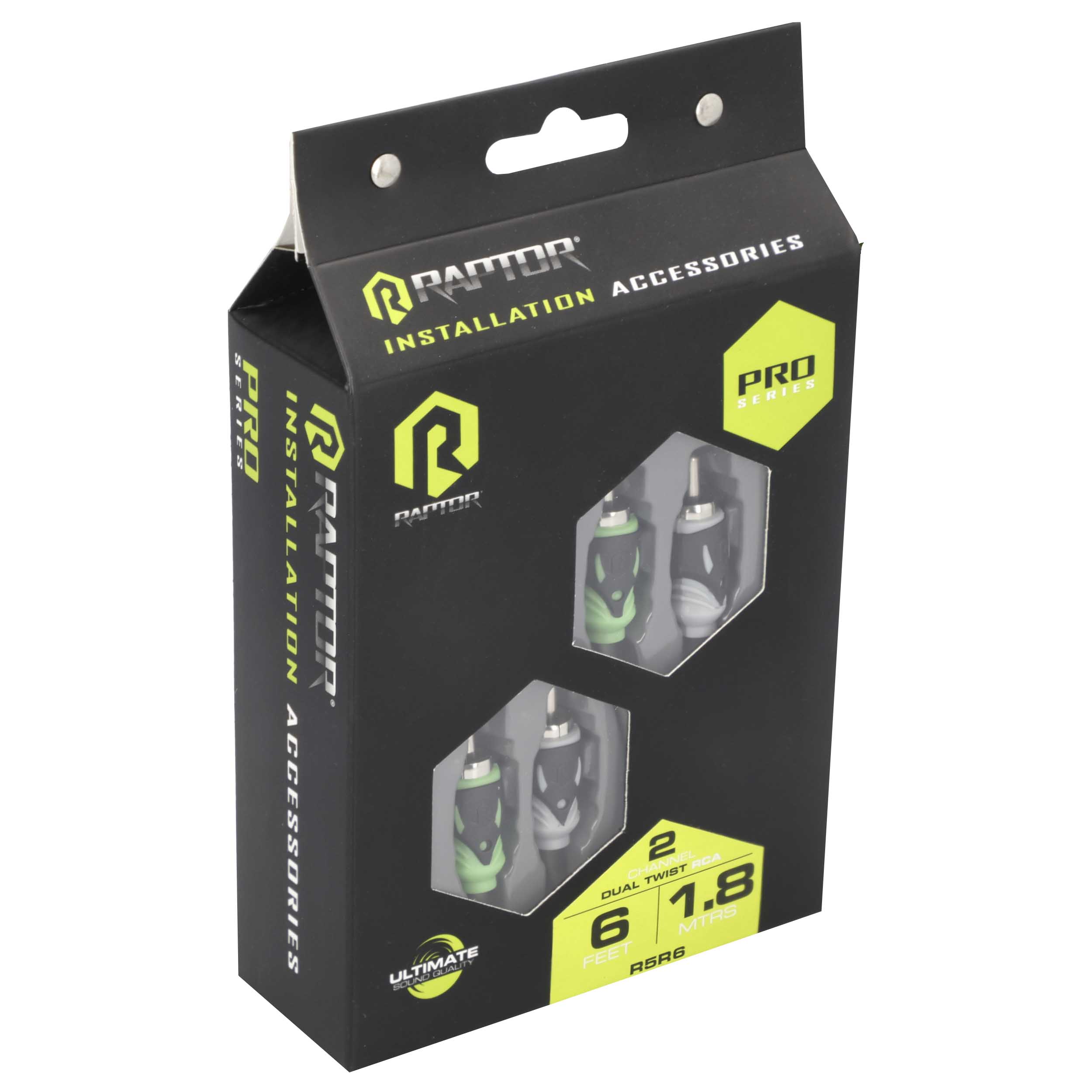 RCA 2-Channel Audio Cable - Pro Series 6 Feet