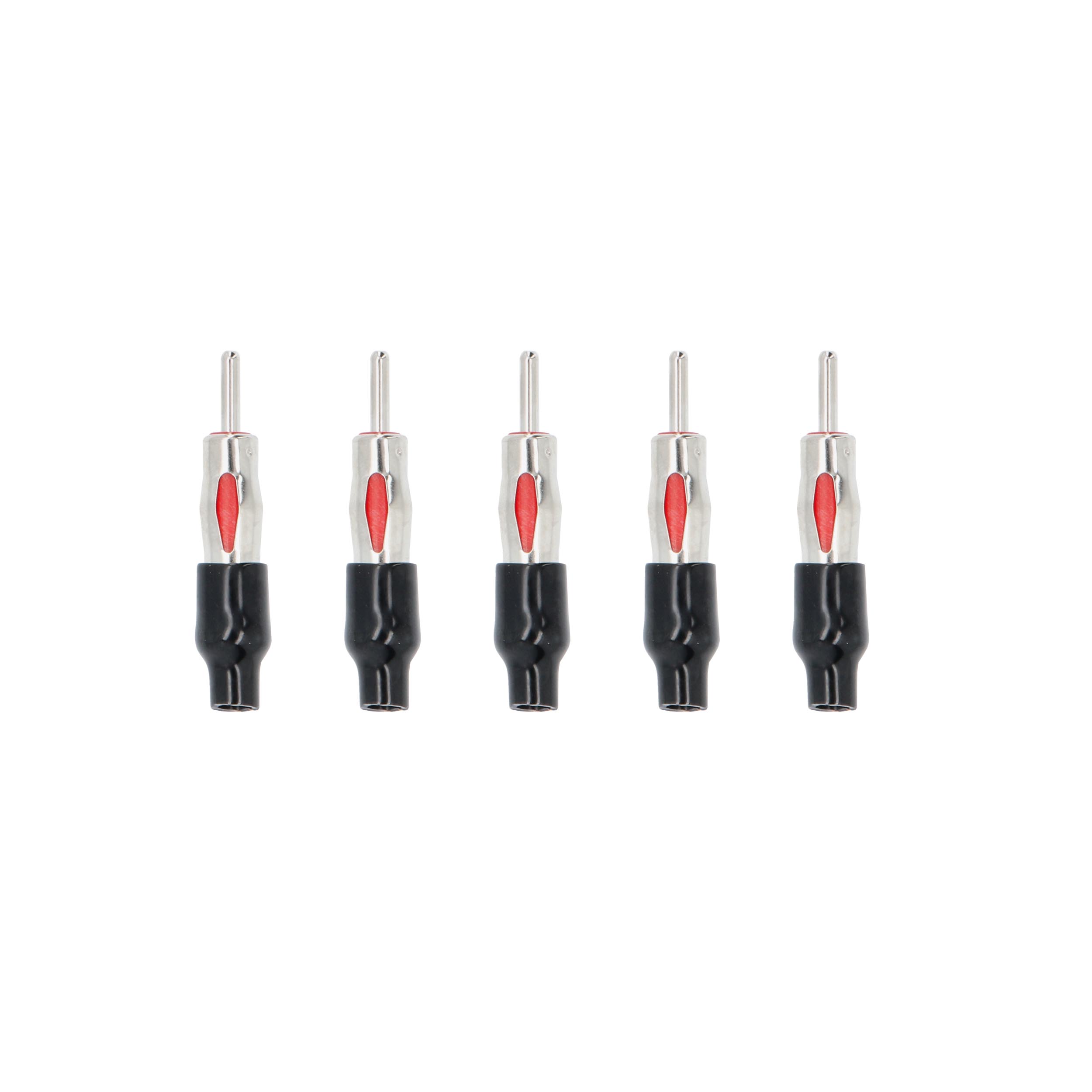 Universal Antenna Connectors - 5 Pack - Male