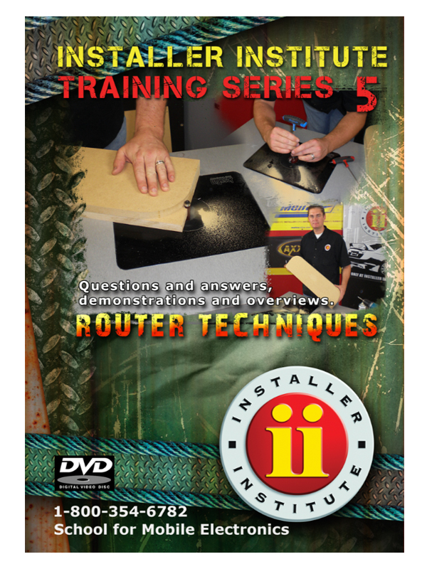 DVD 5 - Router Techniques - 66 Min