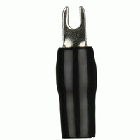 Spade Connectors 8Ga #10 25Pr Red/Black