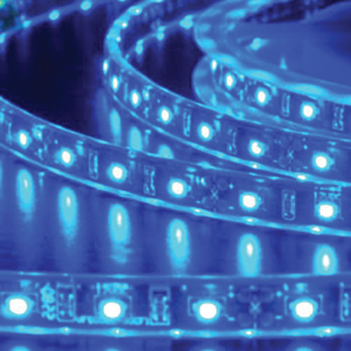 5050 Blue Light Strip - 5 Meter, 60 LED, Bulk