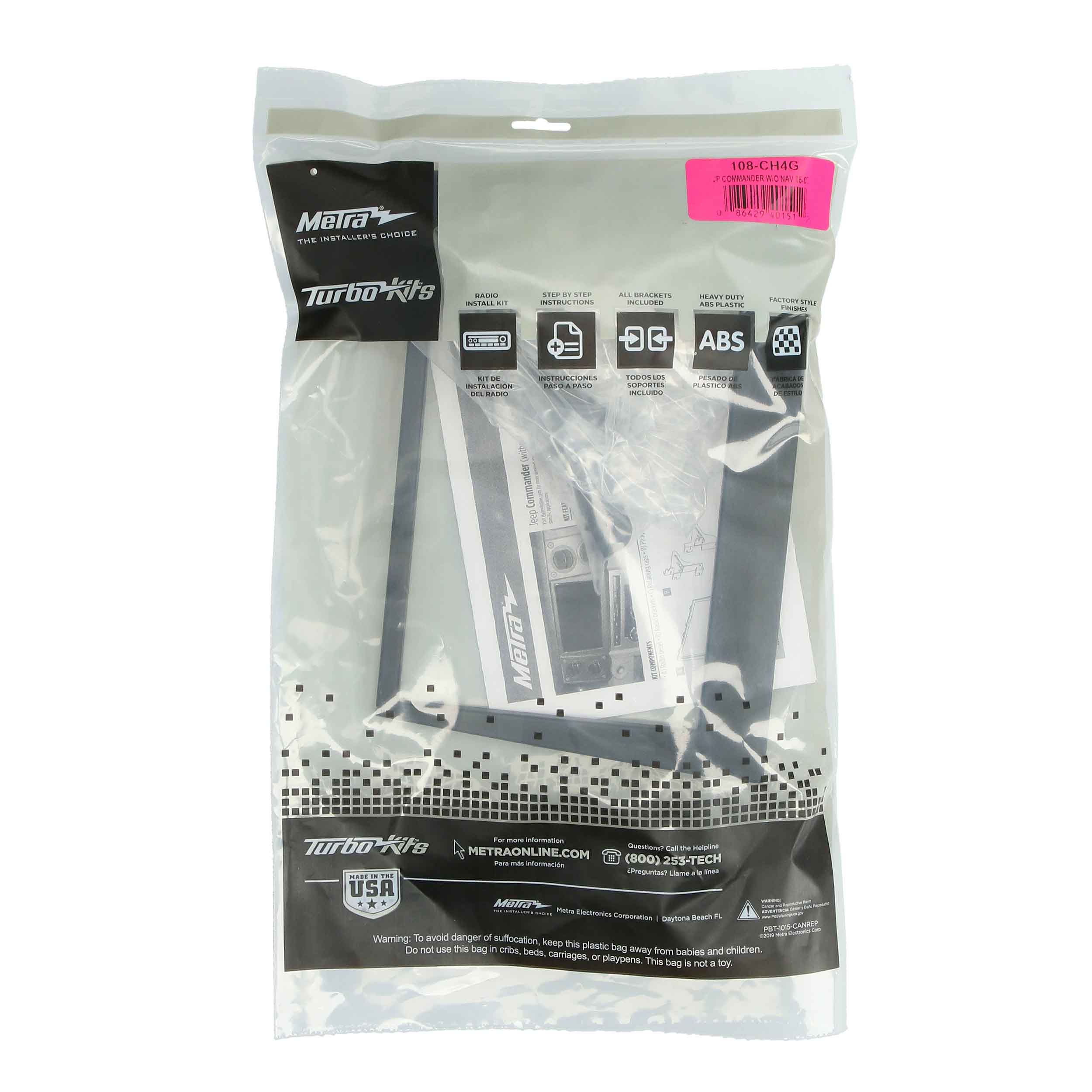 Jeep Commander 2006-2007 - Fits Pioneer 8" Radios