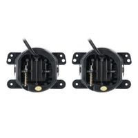 4" LED Fog Lights with RGB Halo - Fits Select Jeep® Wrangler
