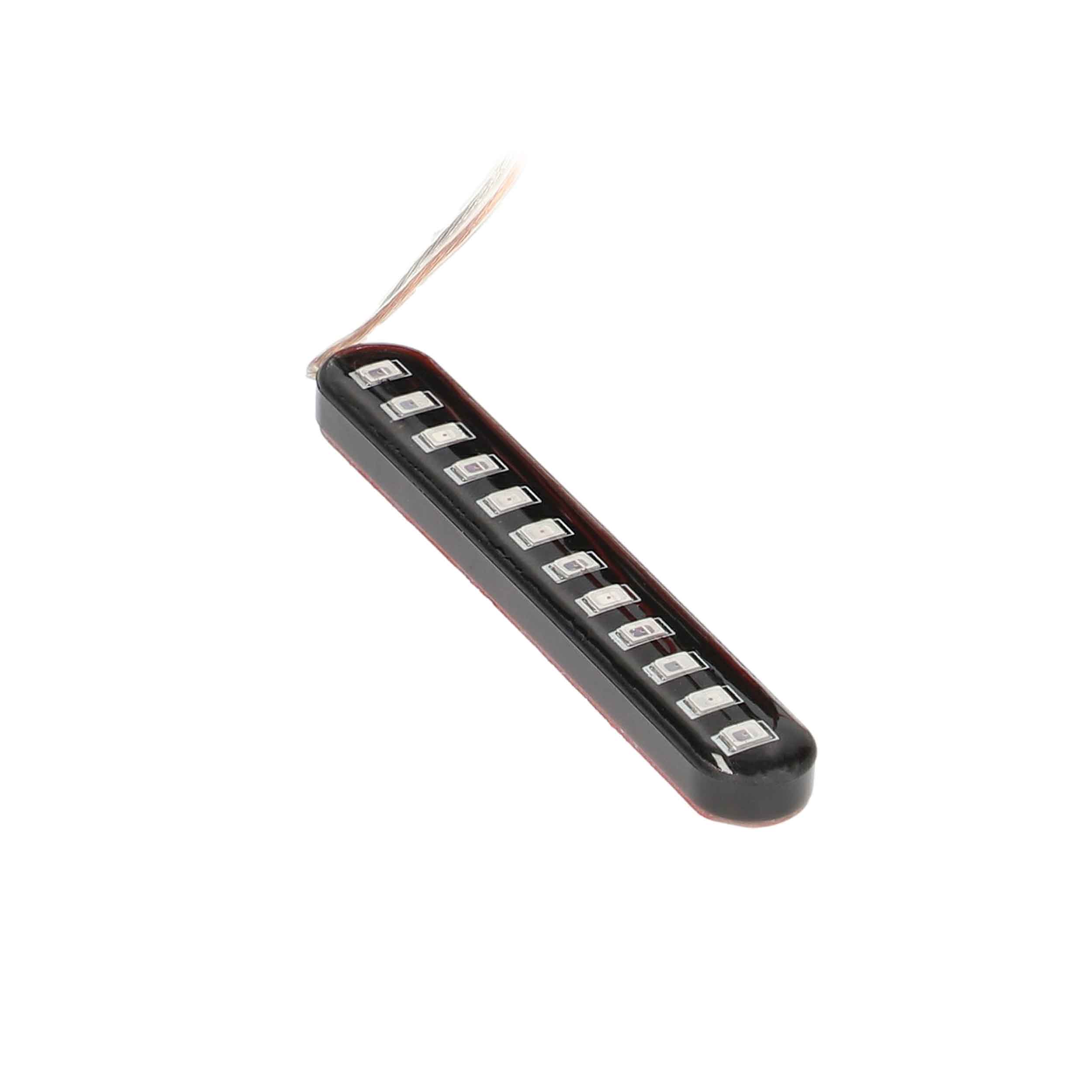 Amber Sequential Turn Signal - 3 Inch, 12 LED, Set of 2