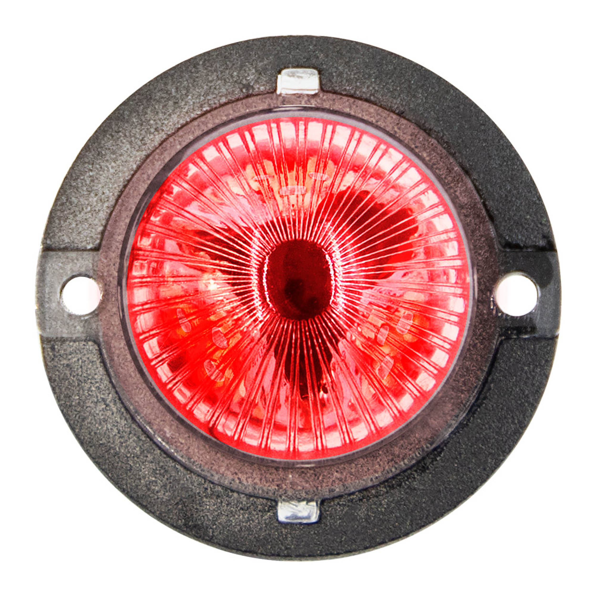 Hidden Strobe Red Marker Lights - 1 Inch, 9 LED