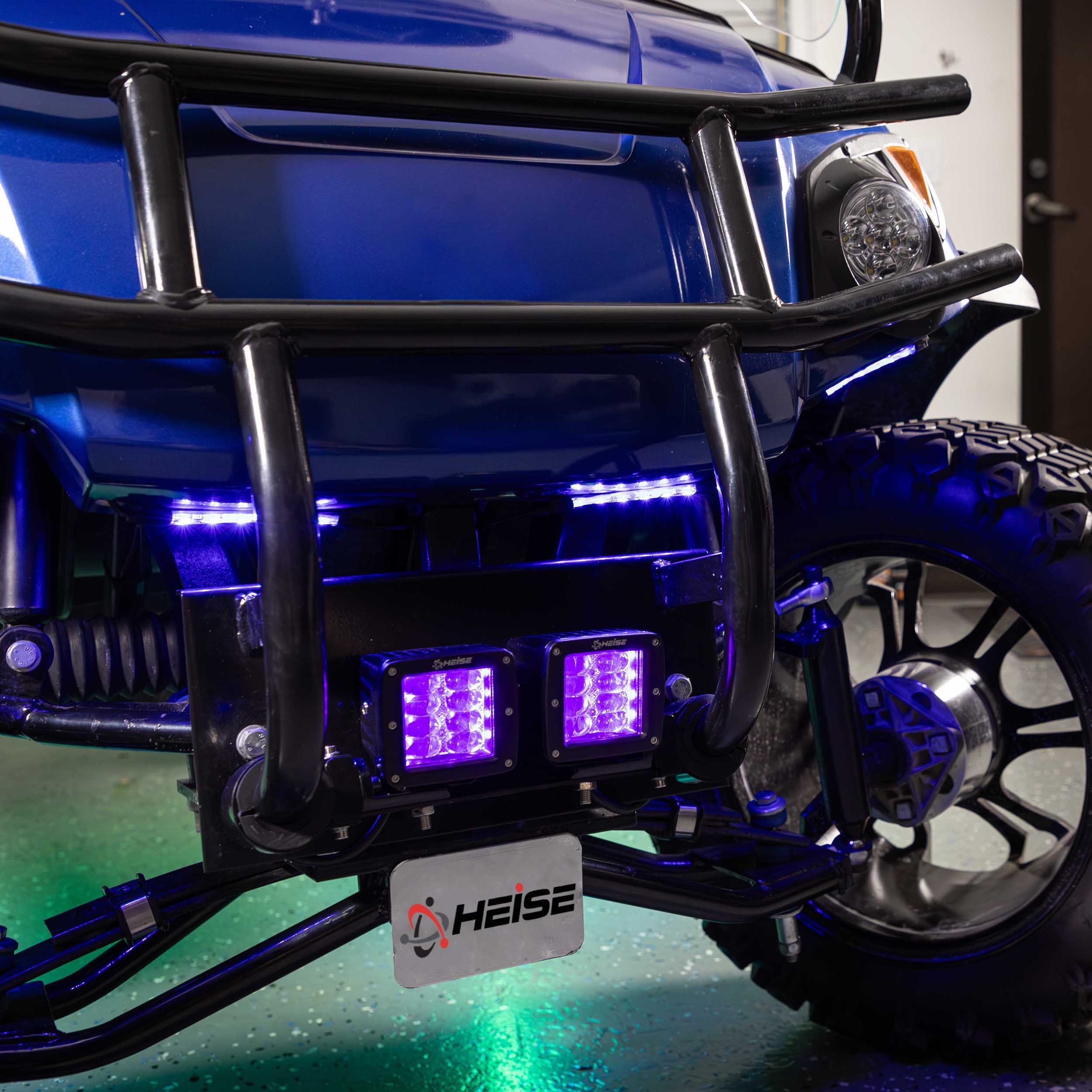 3' Chasing RGB Whip Light w/Controller