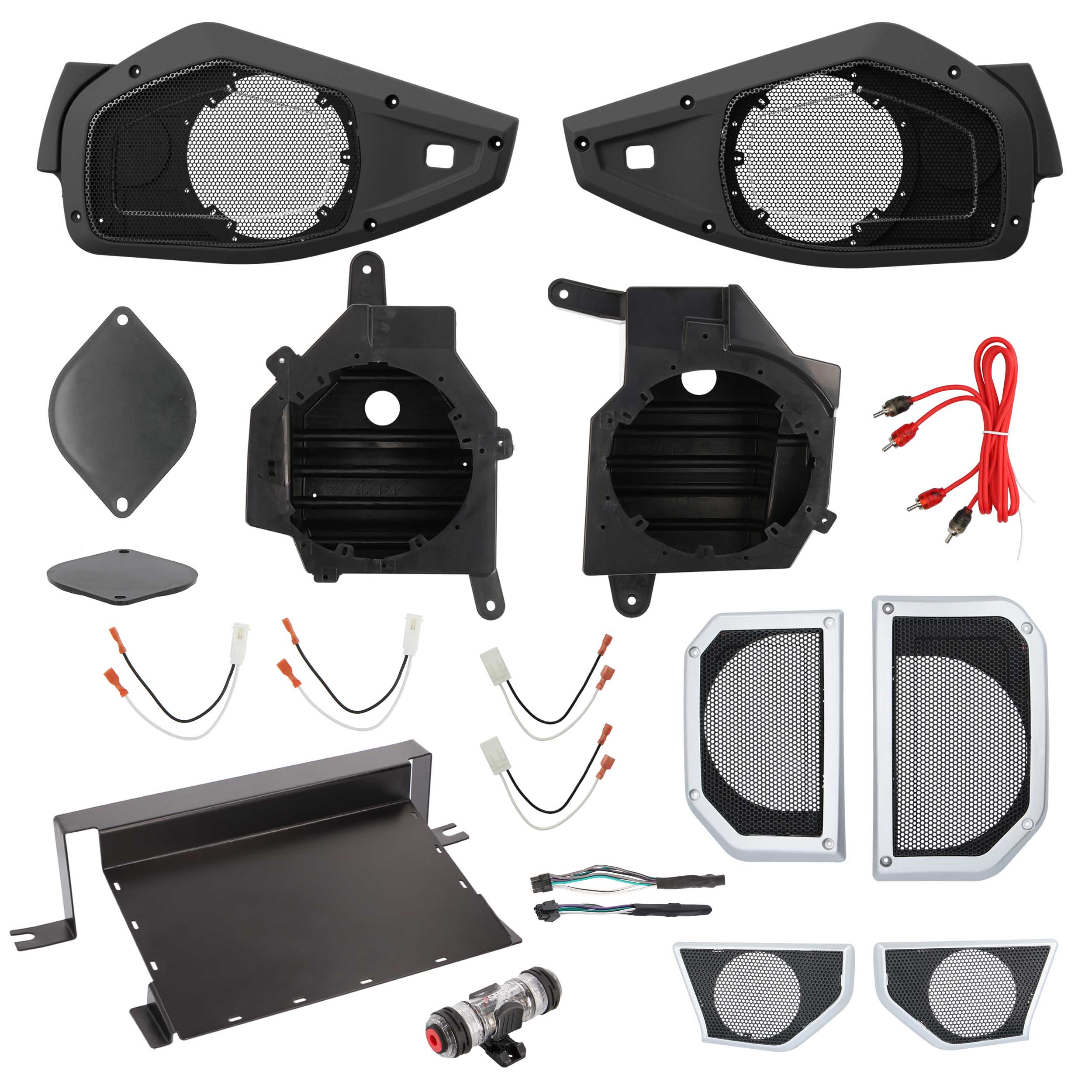 AUDIO KIT – FITS SELECT JEEP® JL 2024-UP (NON-AMPLIFIED)