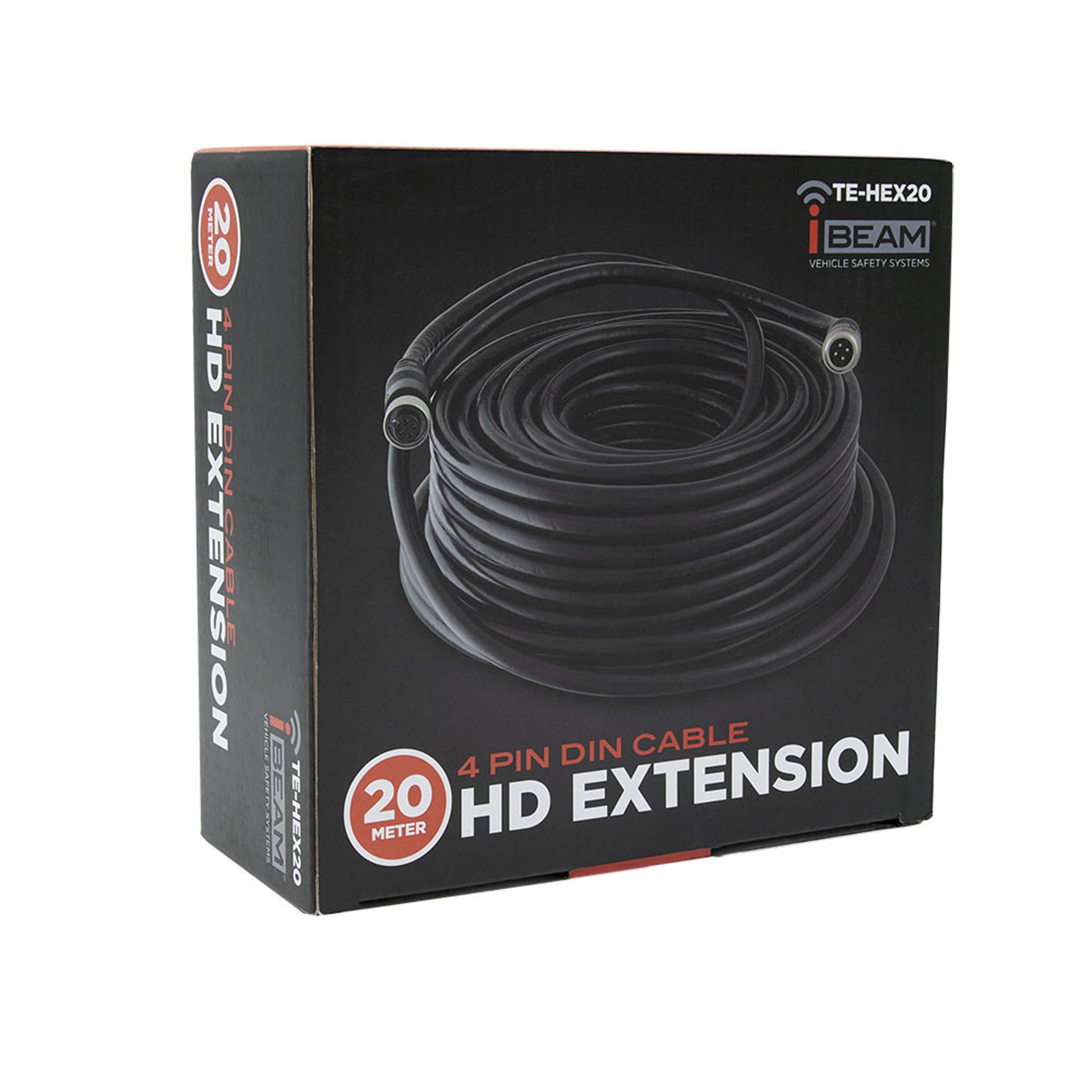 HD 4 Pin DIN Cable Extension Cable - 20 Meters