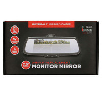 7" Mirror/Monitor with 3 Inputs