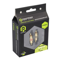 Raptor Pro Series RCA Barrel Connector | Male to Male