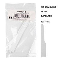 24TPI - 1/2 in Air Saw Blade - Package of 5