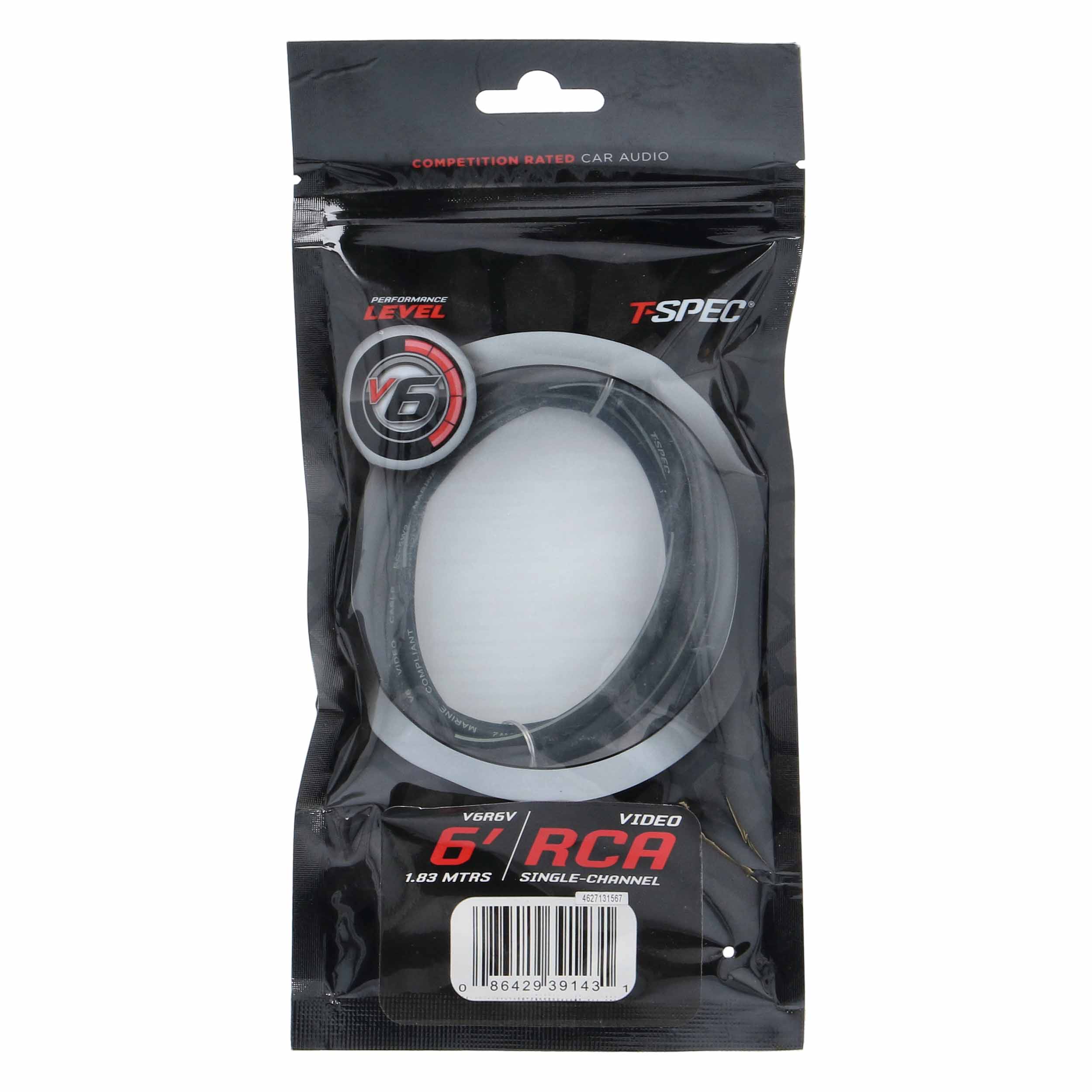 v6 Series Single-Channel Video Cable - 6 FT