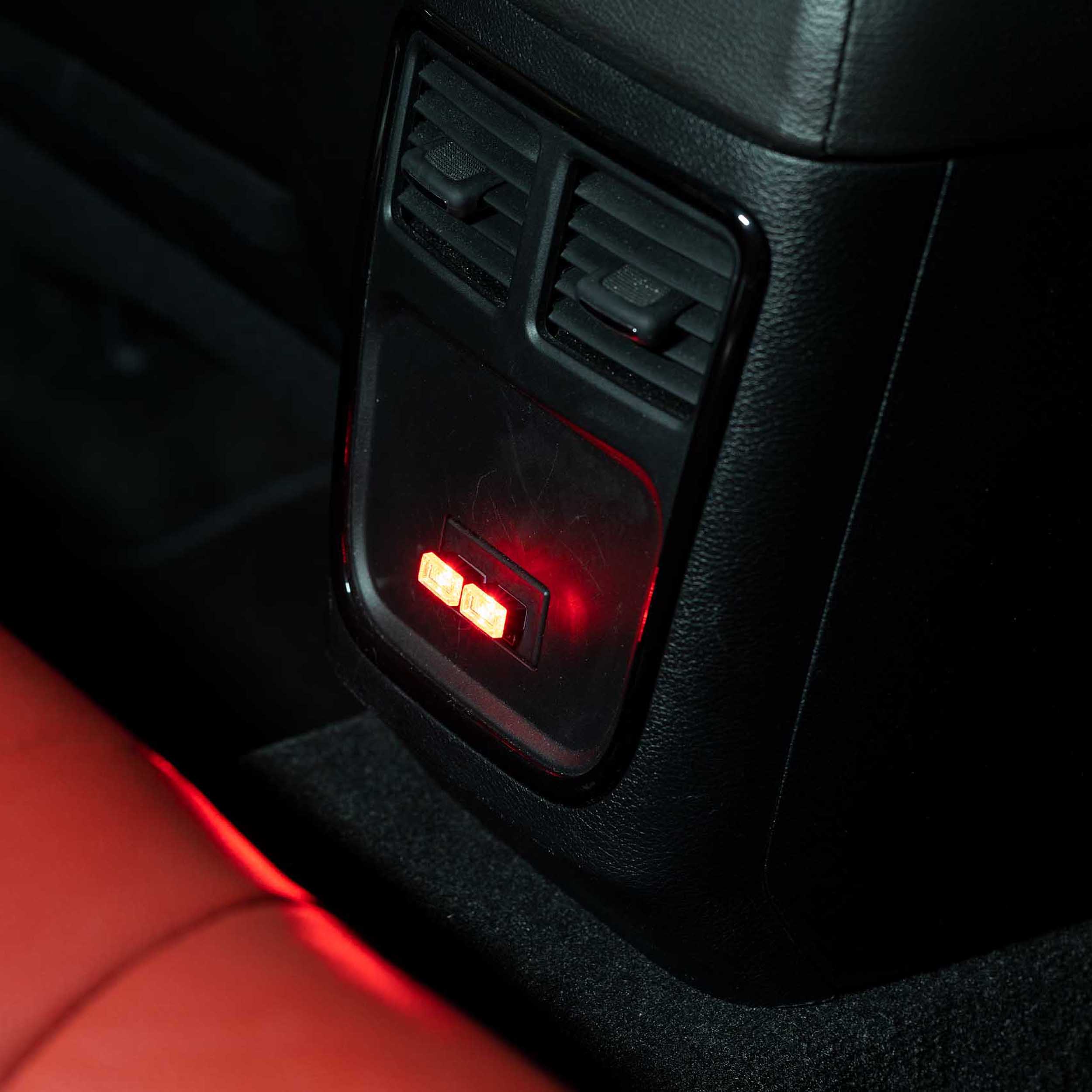 Daytona Lights USB-A Dongle Accent Lights (Red) - 2 Pack