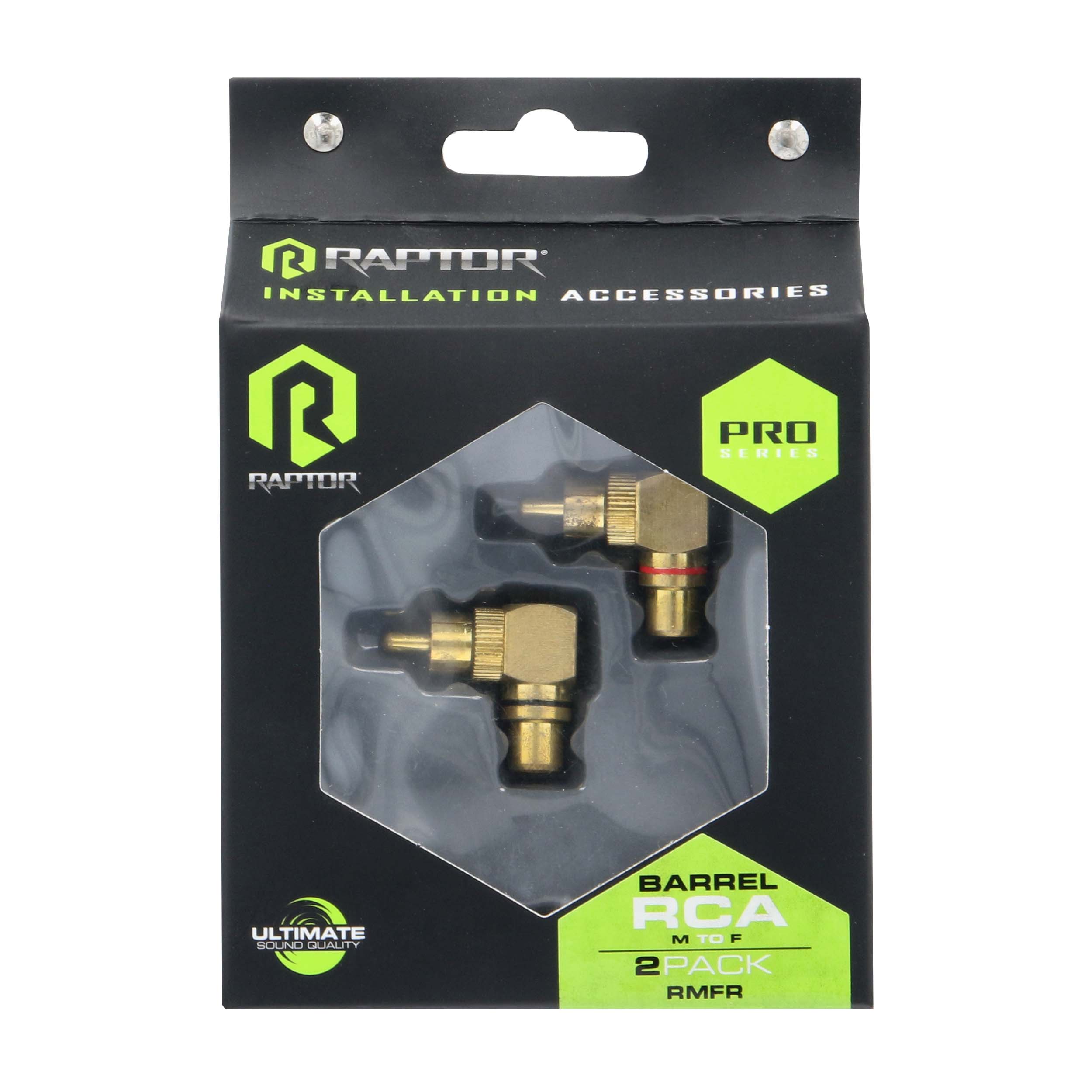 Barrel Connectors Male to Female Right Angle - Pro Series