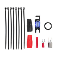 V6 Amp Kit with RCA | 4 AWG | 1000W