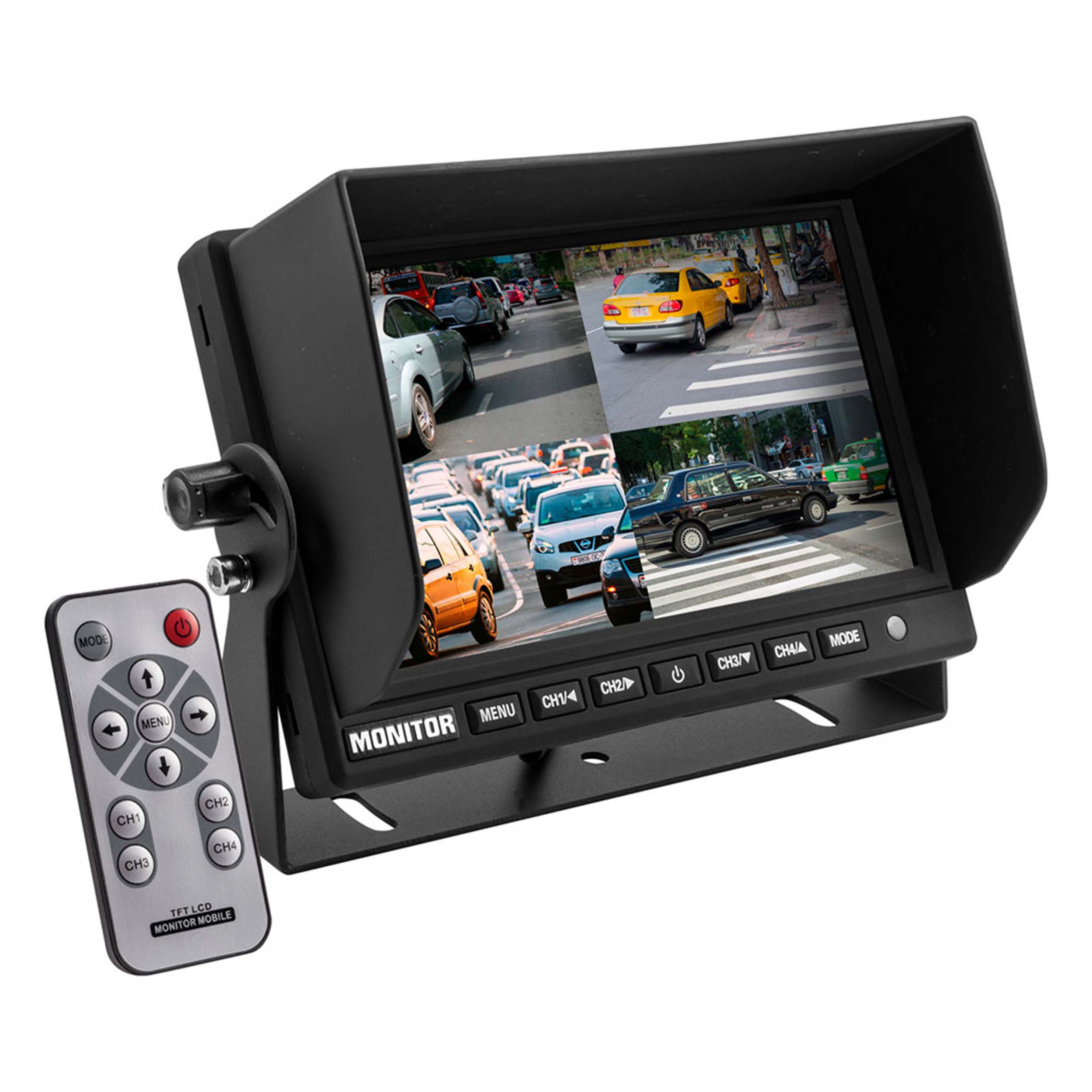 7 Inch Dash Mount Monitor