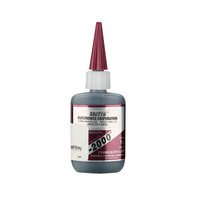 Instant Rubber Tough Black Glue  1 Ounce