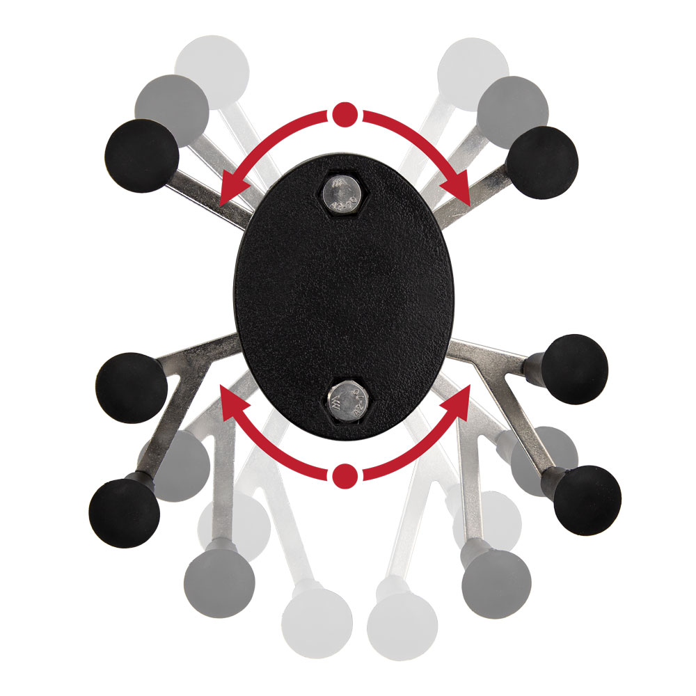 Hex-Grip Phone Mount for Motorcycles