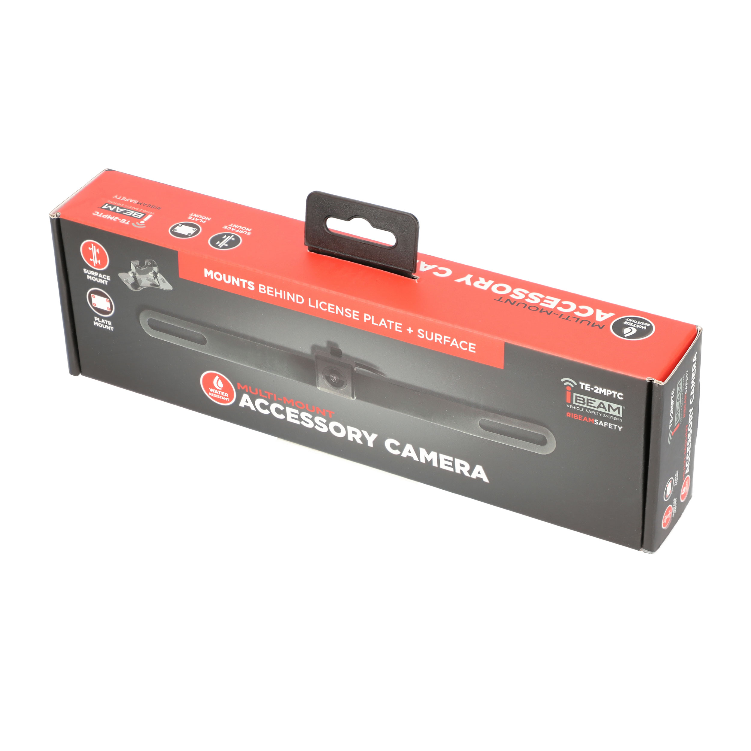 ACCESSORY CAMERA WITH MULTI-MOUNTS & ACTIVE PARKING LINES