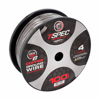 V8GT OFC Power Wire | 4 AWG | 100 ft. | Blue