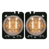 Amber LED Side Marker with Halo - Wrangler JK 2007-2018